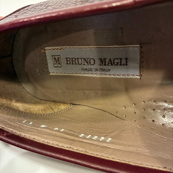 Bruno Magli “Jesse” Oxblood Penny Loafers – Italian Leather 10M main image 5